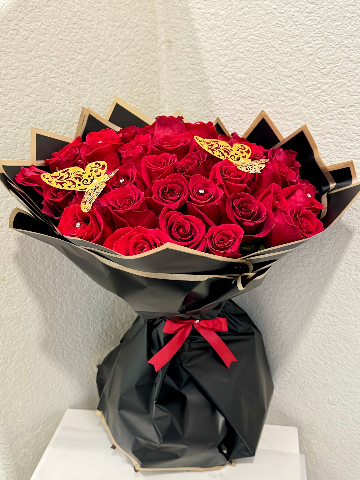 50 Red Roses Bouquet