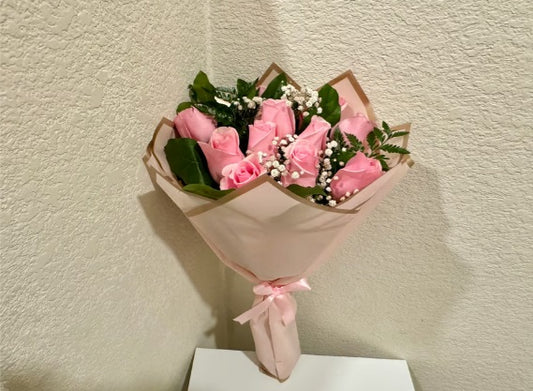 Light Pink Roses Bouquet