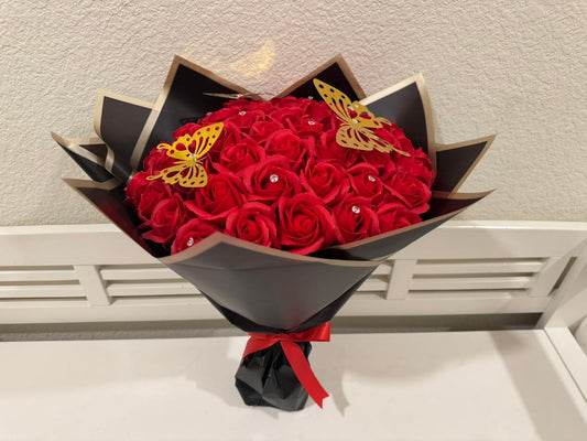 50 Red Roses Bouquet