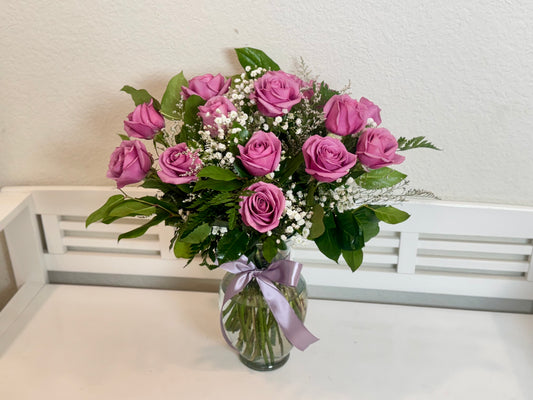 Purple Roses