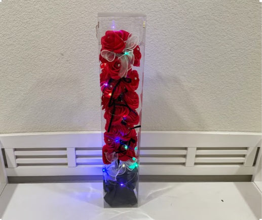 Red Roses and Lights