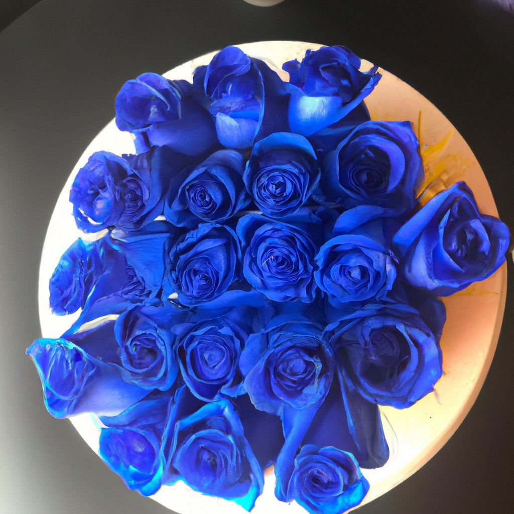 Blue Roses Bouquet